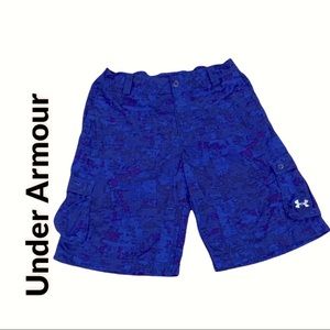 Youth Under Armour Camo Cargo Shorts